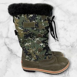 L.L. Bean women's Rangeley Insulated Pac Tall Winter Boots size 9